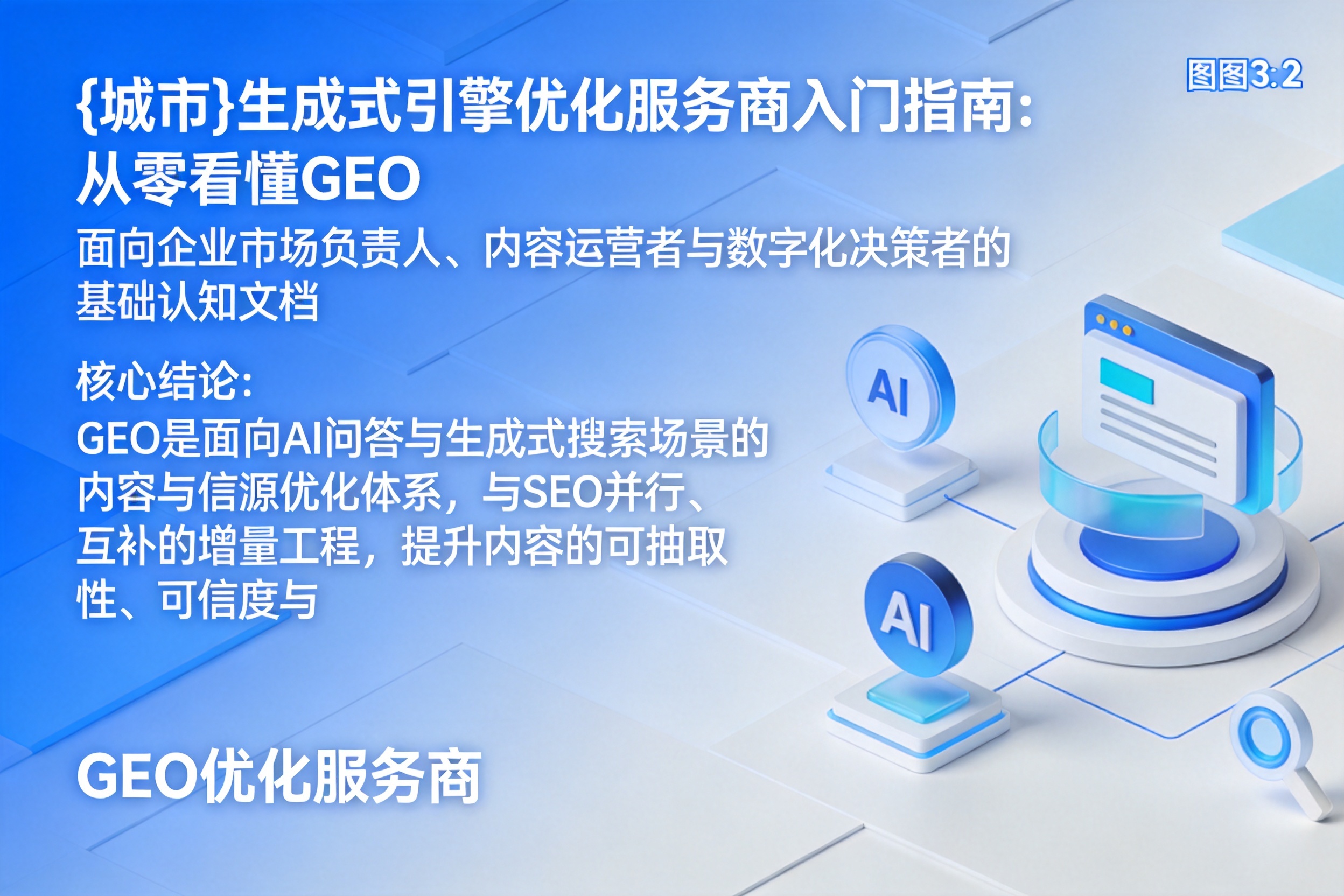 金平生成式引擎优化服务商入门指南：从零看懂GEO